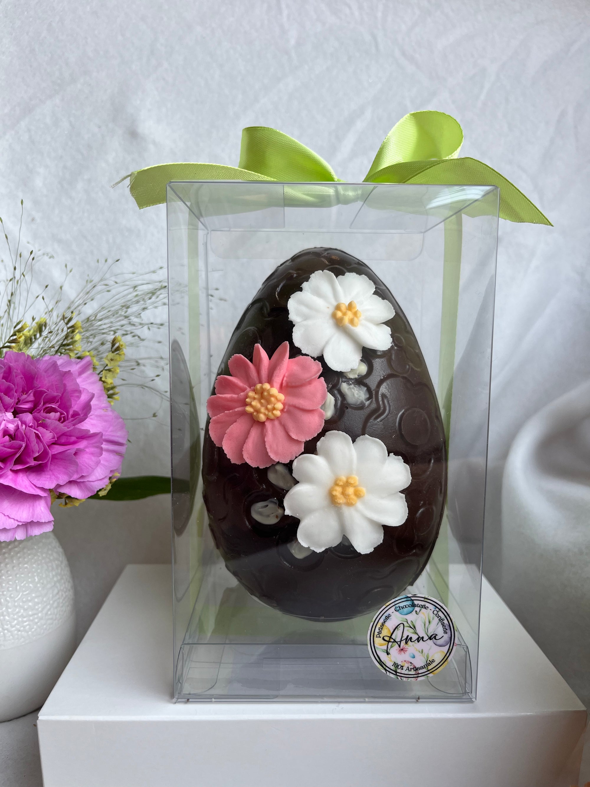 Œufs de Pâques fleuri