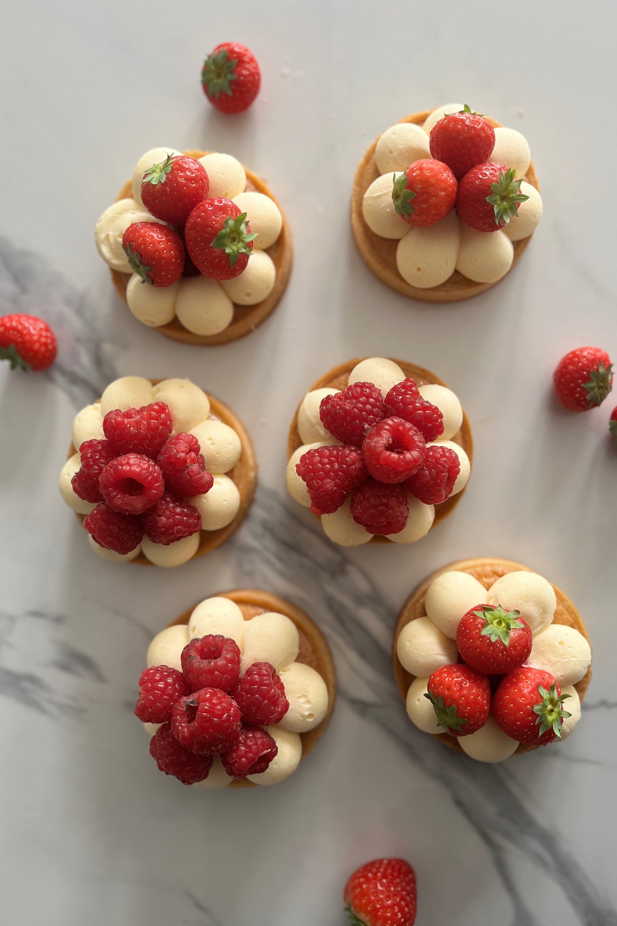 Tartelette aux fruits rouges
