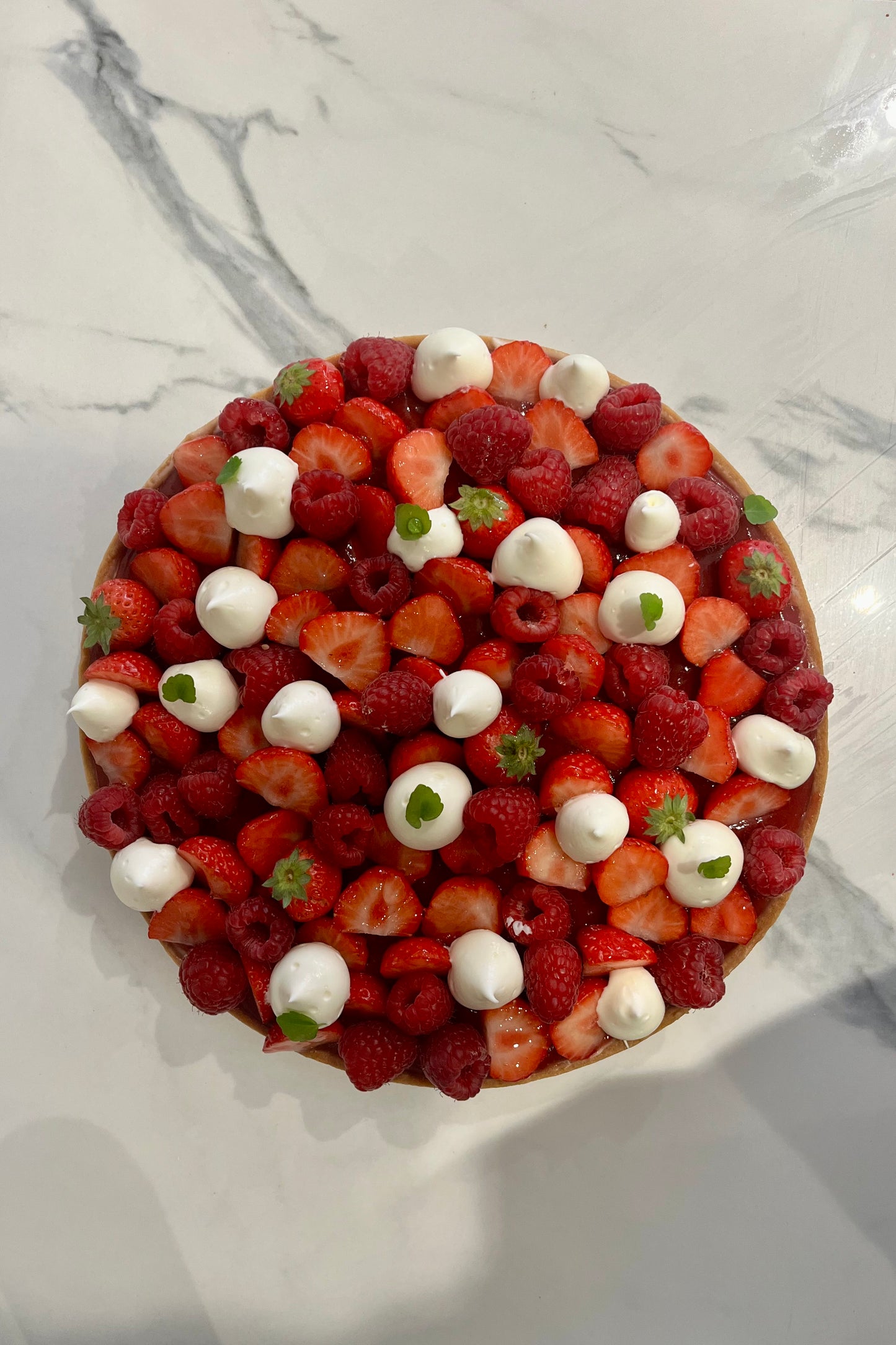 Tarte aux fruits de saison