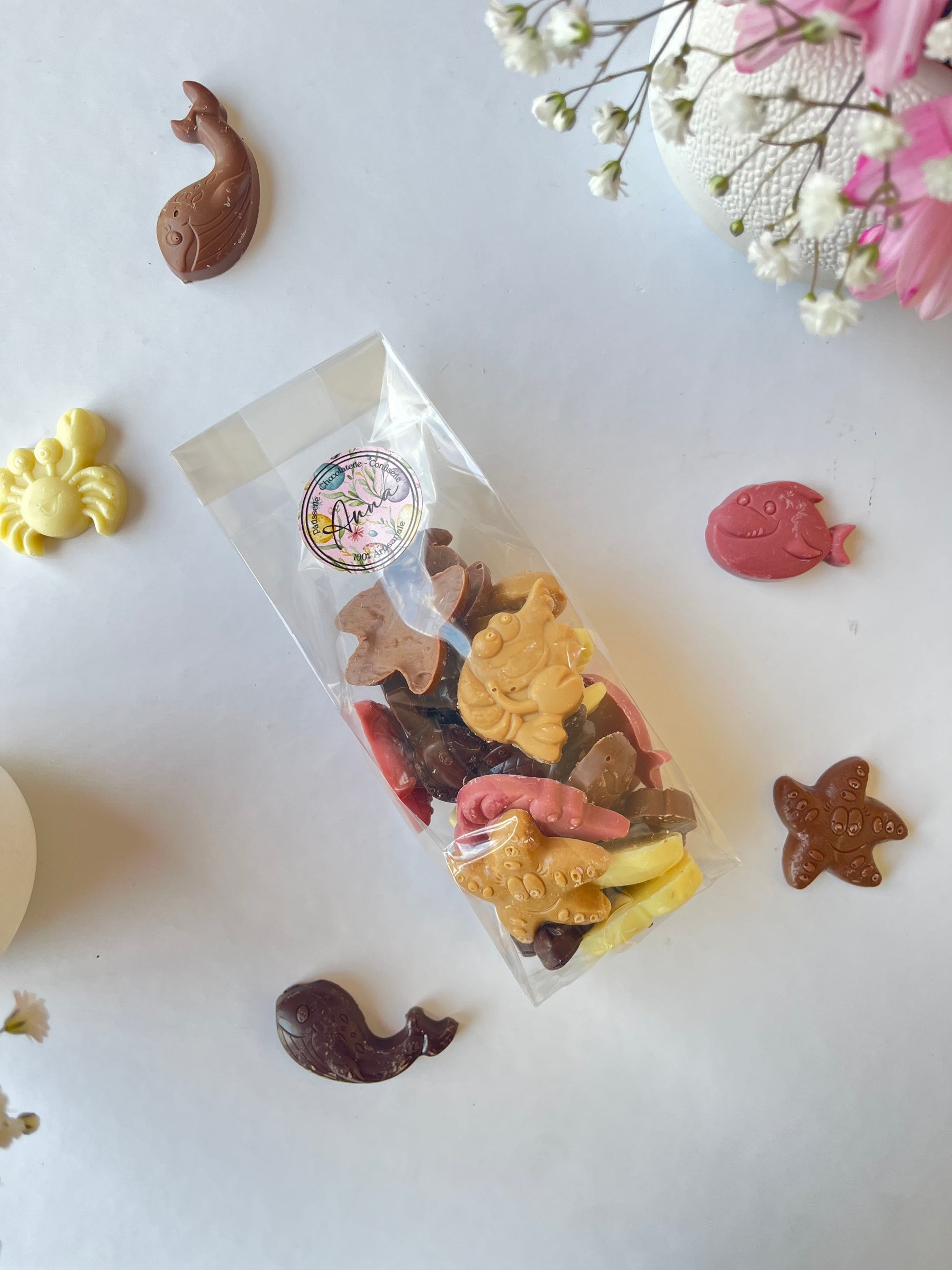 Sachet de fritures 5 couleurs
