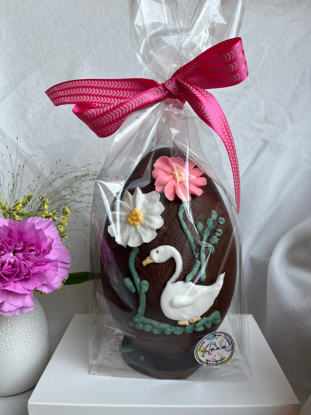 Œufs de Pâques fleuri