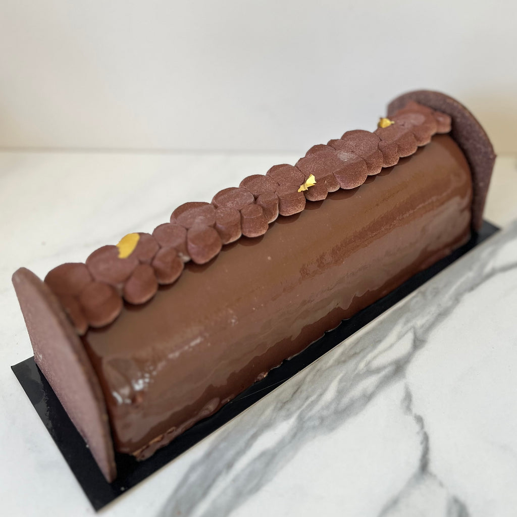 Bûche 100% Choco – l’intensité du chocolat dans toute sa splendeur