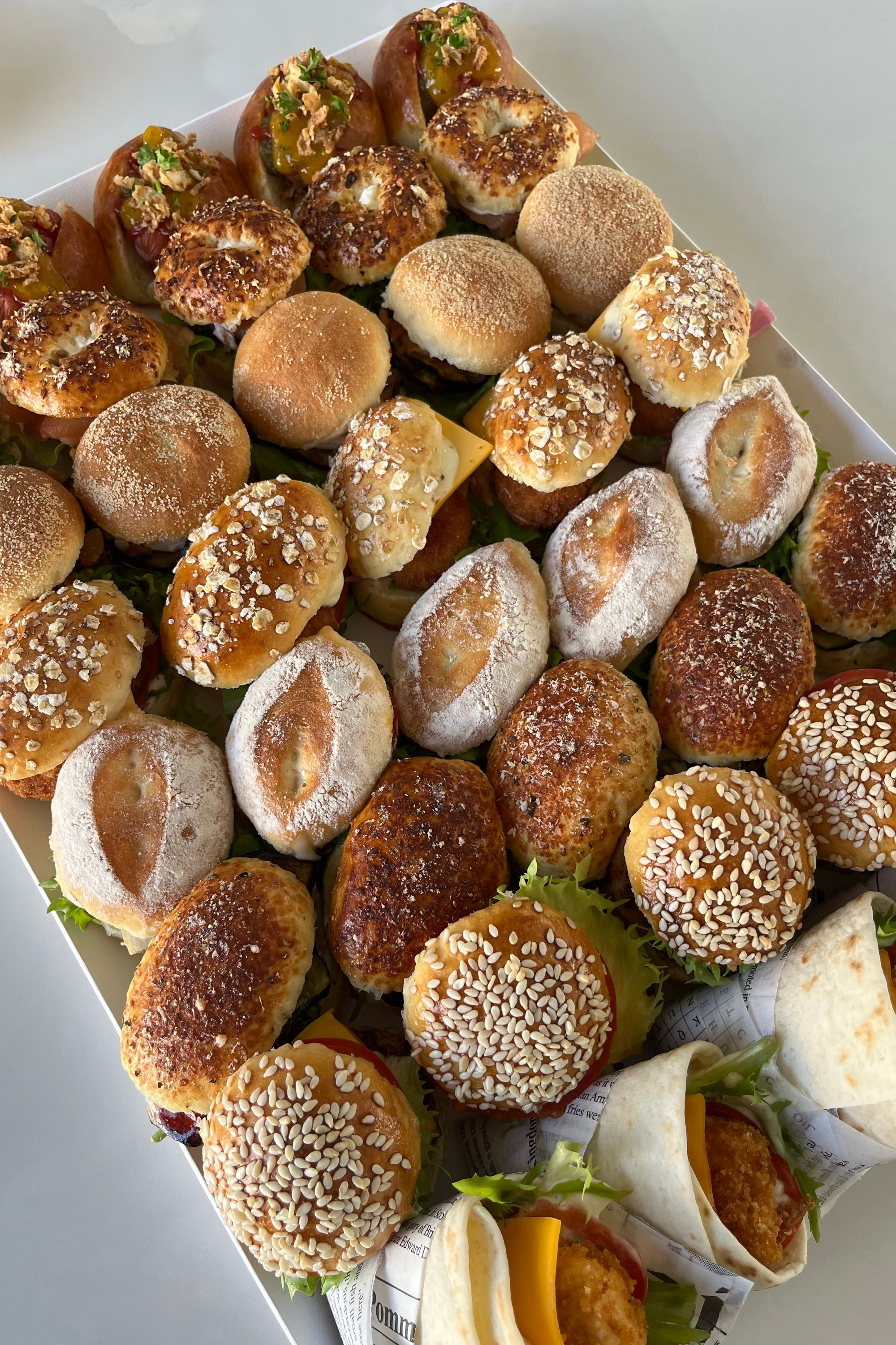 Plateau Signature de Mini Burgers