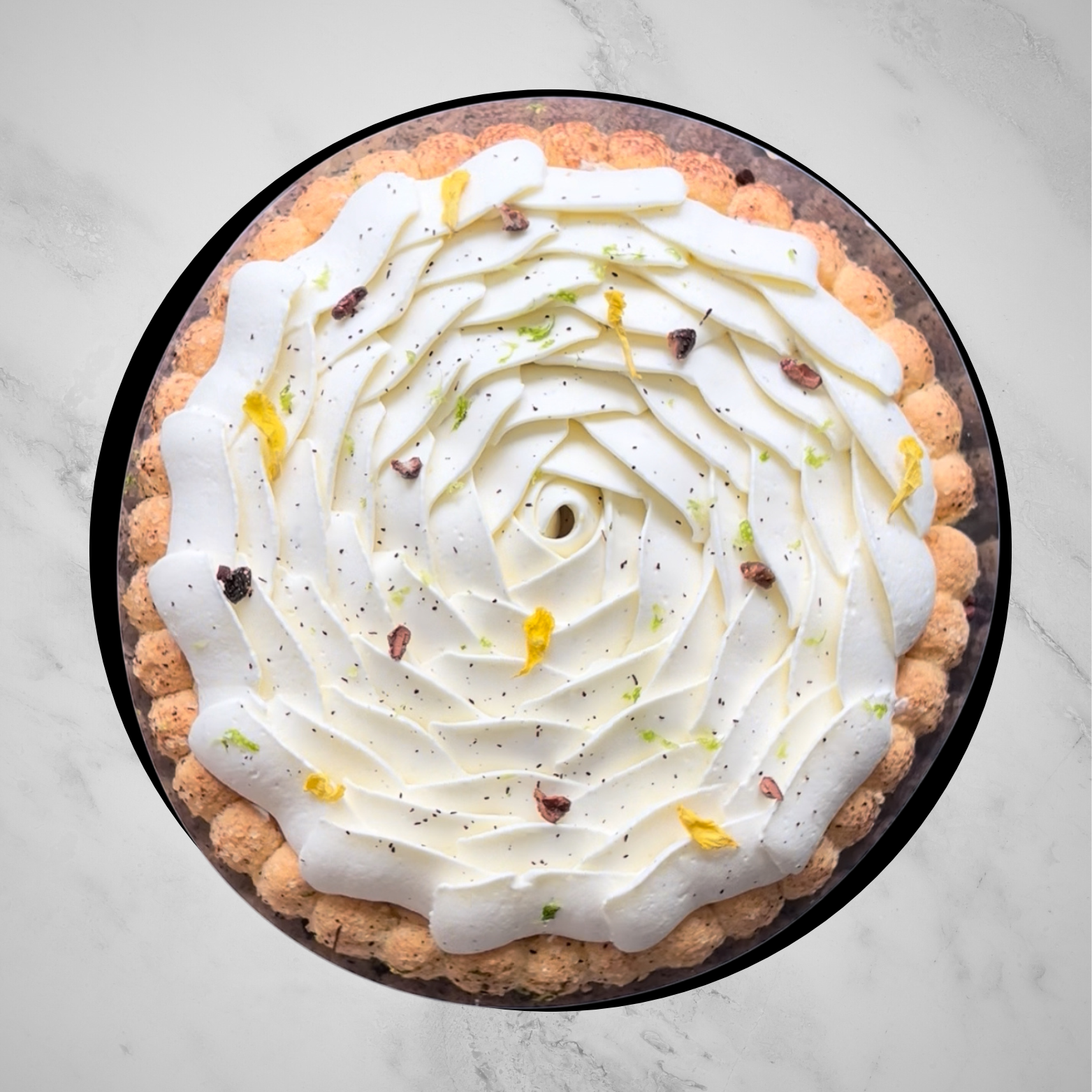 Entremet Banoffee - Banane flambée et chocolat noir