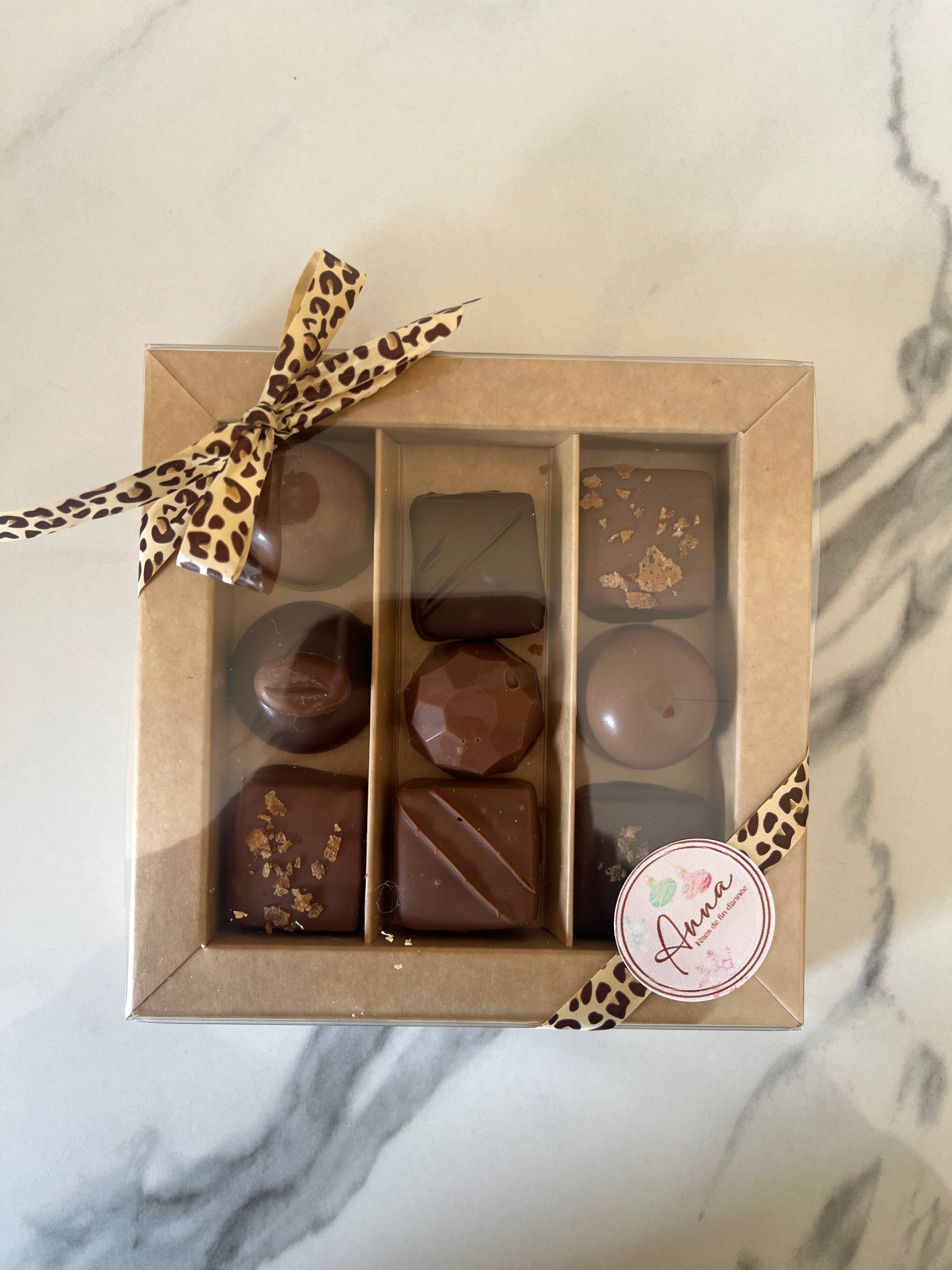 Assortiment gourmand - ganaches et pralinés